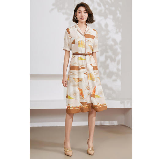 乔万尼新连衣裙简约职场通勤风EM2E733 商品图2