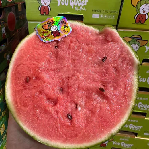爆甜手撕小糖丸西瓜，甜度报表，肉质脆嫩的迷你麒麟瓜，一人一只 毫无压力，超好吃的西瓜🍉 商品图4