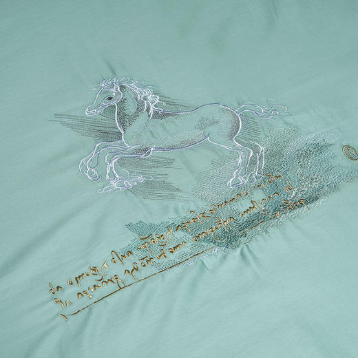 【6F】富安娜素绣床单四件/达芬奇系列·达芬奇密码 商品图2