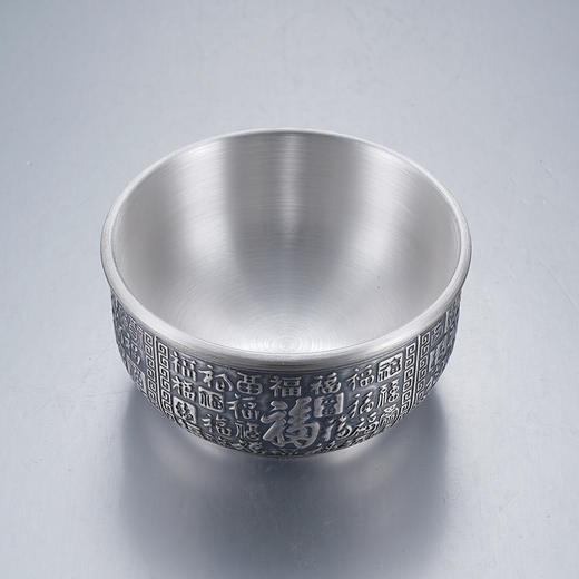 子佩集S999银福享今生茶杯摆件【A0917-2】纯银茶杯摆件2406 商品图2