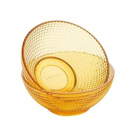 康宁  VISIONS琥珀色餐具2件组（晶莹系列）