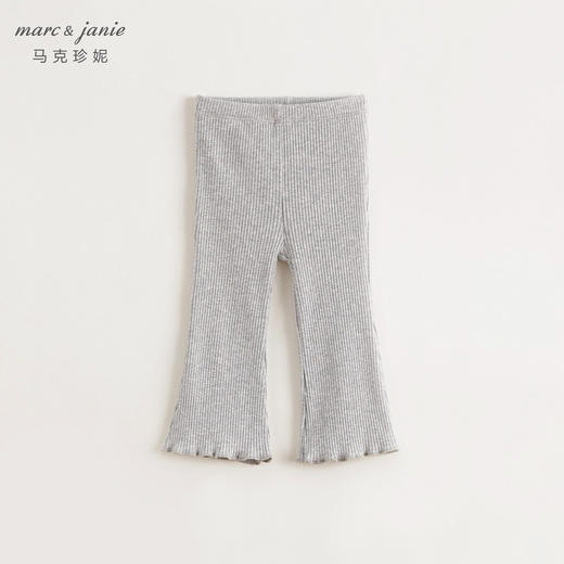 马克珍妮女童可爱小兔子卫衣喇叭裤套装儿童2件套秋装新款240981 商品图3