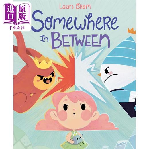 【中商原版】阳光与雪地 Laan Cham Somewhere In Between 英文原版 儿童绘本 图画故事书 精装精品绘本 进口儿童读物 4-8岁 商品图0
