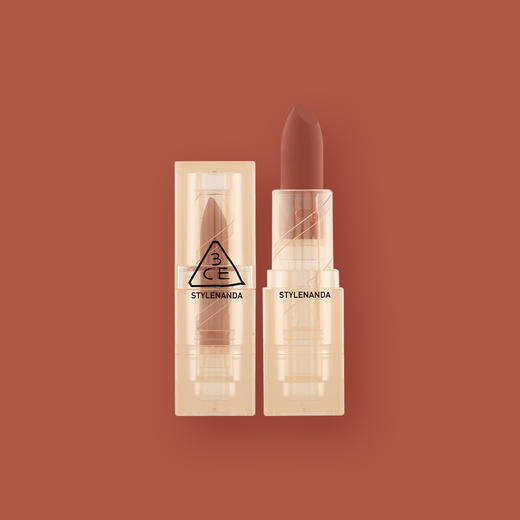 8809664983382	三熹玉3CE	暮色口红透明口红落日红泥春日玫瑰哑光显白不易沾杯 商品图2