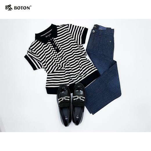 【第2件半价！尾货清仓不退换】波顿女士中低腰弹力牛仔九分裤LE358 商品图2