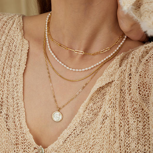 ARSIS｜流光系列 海洋泪珠项链 商品图7