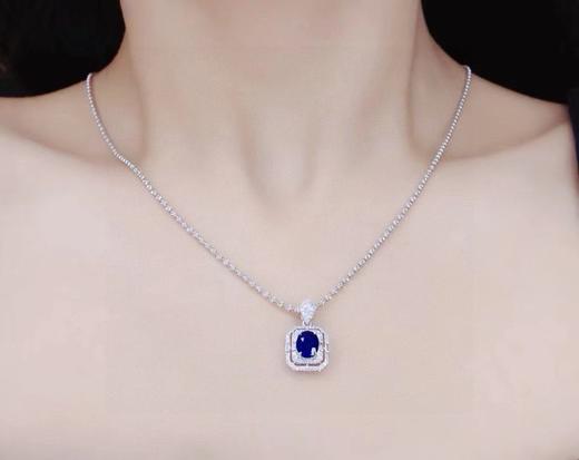 1.39ct 蓝宝石吊坠 商品图4