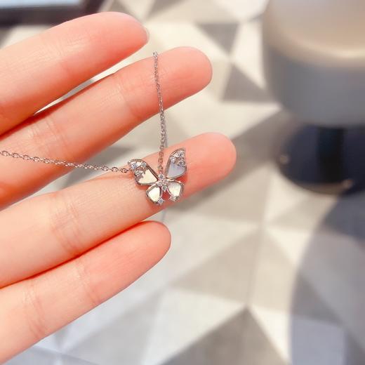 【新款小红书同款蝴蝶项链女】轻奢感网红锁骨链 送闺蜜女友生日七夕情人节礼物 商品图0
