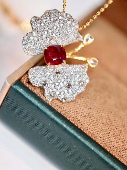1.02ct 5.7g 红宝石项链 商品图5