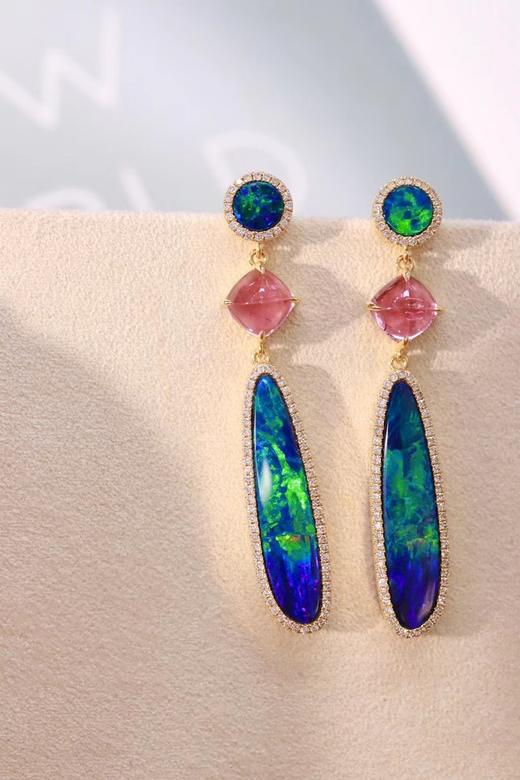 9.8ct 欧泊耳坠 商品图5