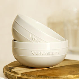 【精美礼盒餐具】德国velosan温仑山松露白餐具绝美上线雅致米饭碗