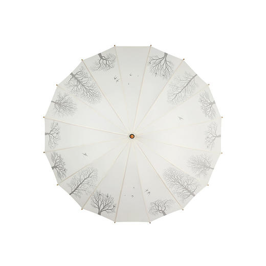 复古木柄伞，国风实木柄长柄雨伞LJX-914 商品图4