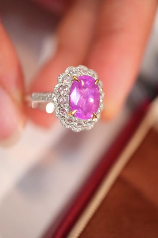 2.44ct 蓝宝石戒指 商品图3