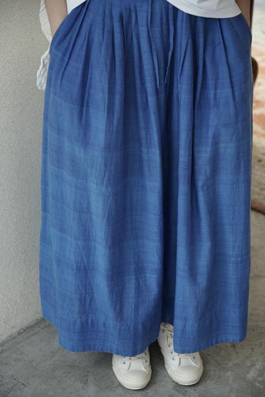 KHADI&CO 棉质自然褶裥半身裙(CEZANNE A.Plain Cotton Skirt)2色可选 商品图6