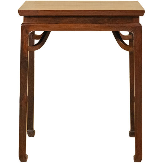 红木高束腰霸王枨马蹄腿方桌 商品图5