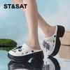 星期六时髦撞色厚底百搭洞洞鞋SSC21101AB 商品缩略图6