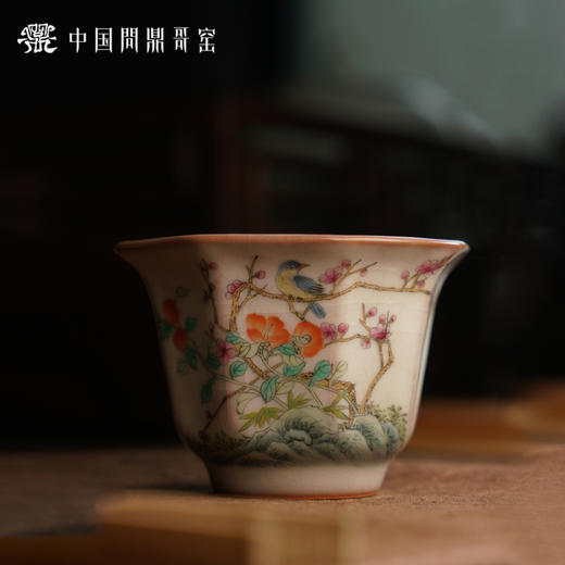问鼎哥窑致巧款 潭影杯（暖春）（缺货） 商品图0