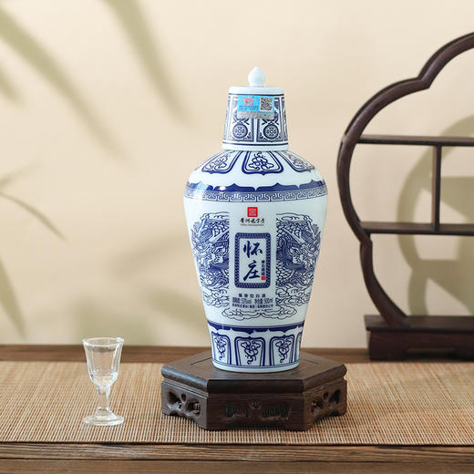 怀庄·东方青瓷丨53°酱香型白酒，500ml*4瓶，原箱发货，礼盒包装 商品图2