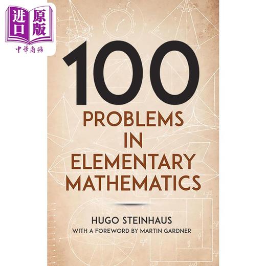 【中商原版】初等数学百题 修订版 One Hundred Problems in Elementary Mathematics Revised 英文原版 Hugo Steinhaus 商品图0
