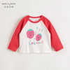 马克珍妮2024年秋装新款 女童趣味水果插肩长袖T恤 240968 商品缩略图2