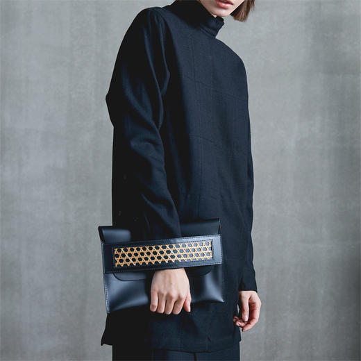 百年传承的“道明竹编”，纯手工藤编、容量大、简约时尚，百年传承的“道明竹编”，纯手工制作，符合东方审美的竹编包 商品图4