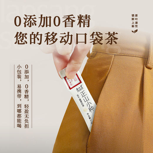 正山堂 正山小种冻干速溶茶粉 0添加3秒即溶原叶红茶茶粉冷泡茶罐装10g 商品图3