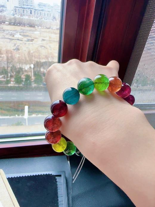 46.2g 12mm 碧玺手链 商品图7