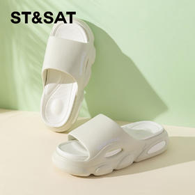 星期六休闲简约厚底外穿拖鞋SSC2790029