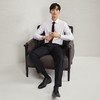 【兰精莫代尔】柒牌男士长袖衬衫男2024秋季新款商务百搭白色衬衣	127A71030 商品缩略图1