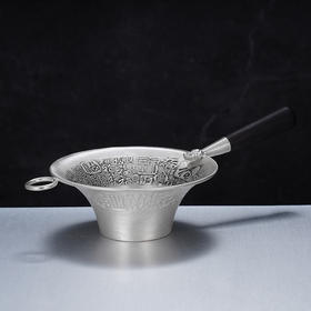 子佩集S999银仿古小茶漏【PJ000176】纯银2406