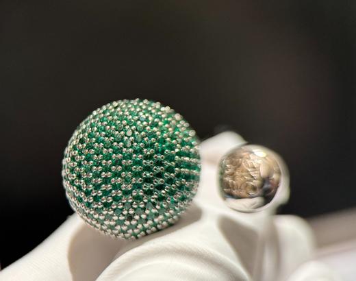 女款Anagram Pebble系列镶钻戒指L01 商品图0