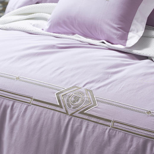 【6F】富安娜素绣床单四件/莫德 商品图8