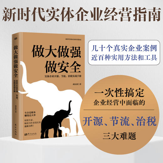 做大做强做安全（新时代实体企业经营指南） 商品图0