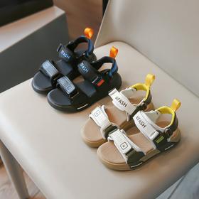 【舒适软底，透气沙滩鞋】男童凉鞋新款 夏季儿童鞋子 中大童软底鞋 小男孩宝宝沙滩鞋潮流-QQ
