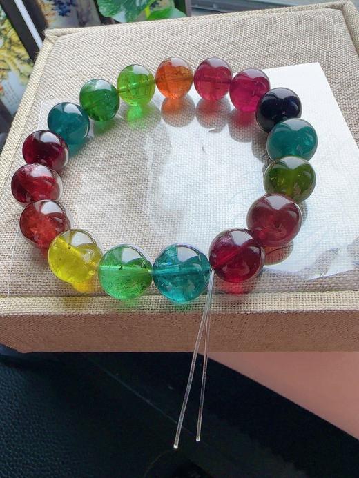 46.2g 12mm 碧玺手链 商品图4