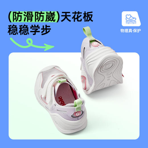 基诺浦宝宝学步鞋儿童机能鞋春季童鞋GB2185 商品图4