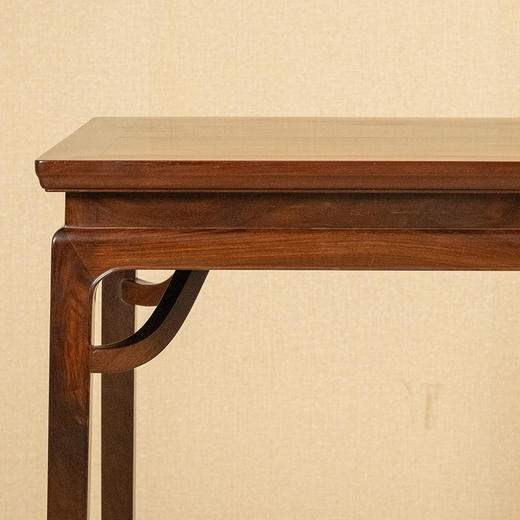 红木高束腰霸王枨马蹄腿方桌 商品图1