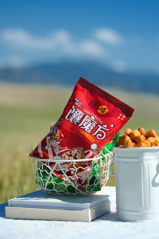 疆小馕-馕魔方（香辣鸭味，海苔味，番茄味）3种口味 商品图5