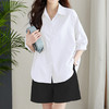 馥迦清新简约短袖/长袖衬衫 商品缩略图9