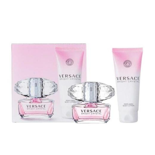 【保税仓】Versace 范思哲 晶钻旅行套装 香水50ml+身体乳100ml（有效期至27年1月） 商品图0