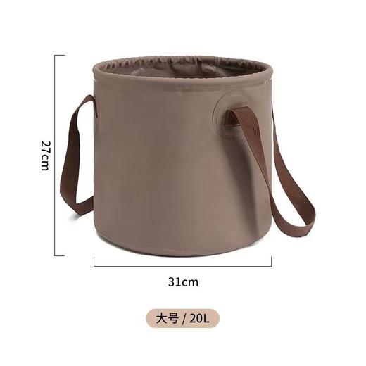 【多功能折叠桶】多功能桶，不止于桶，更似于魔法盒。开启它，你将获得无限可能。冬日暖洗泡脚，夏日凉露垂钓，旅途中车载置物。它是户外摇篮，更是旅行必备，一桶搞定一切！ 商品图4