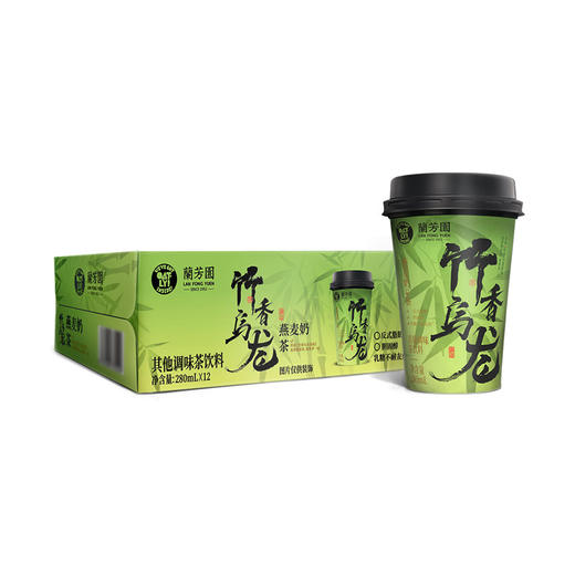 MM 山姆 籣芳園 竹香乌龙燕麦奶茶 280ml*12 商品图0