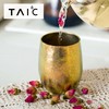 【TAIC 太可】纯钛圆融杯200ml 双层隔热咖啡杯金属早餐杯 商品缩略图1