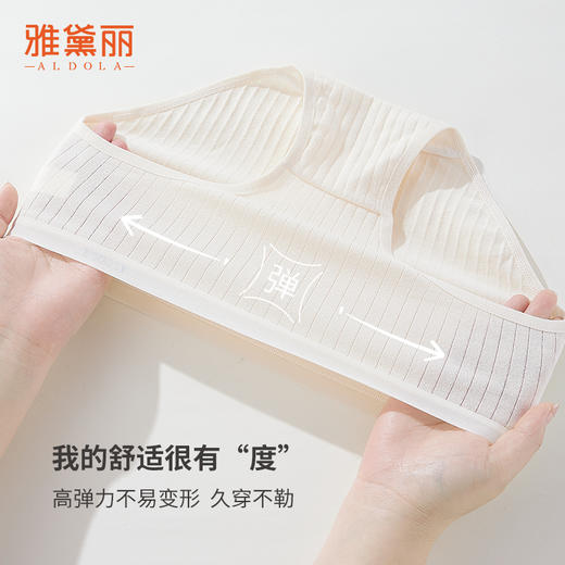 雅黛丽内裤女夏季薄款棉质透气2024新款中腰三角裤简约舒适短裤 商品图3