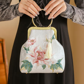 【花季丹】高精密刺绣手提包QB