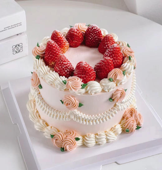 草莓奶油（最快1小时可取，加急请咨询客服18926709933，动物奶油更好吃） 商品图0