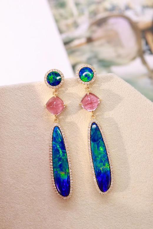 9.8ct 欧泊耳坠 商品图2