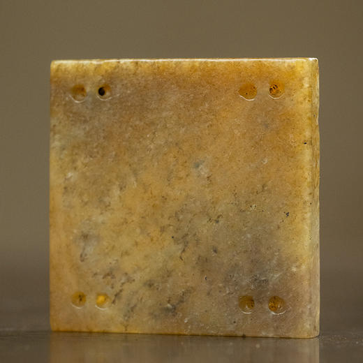 清 玉雕乐伎带板 商品图1