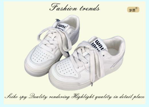 🔥【岁愿糖果色低帮透气百搭原宿风休闲板鞋】💥上脚后真的相当的耐看和美颜~🌸 商品图3