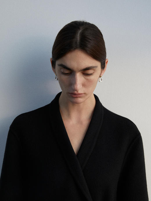 ABOAB｜GOLD JOINT EMBRACE Earrings MIX  [ 耳环 金银混 ]【SURROUND】 商品图2